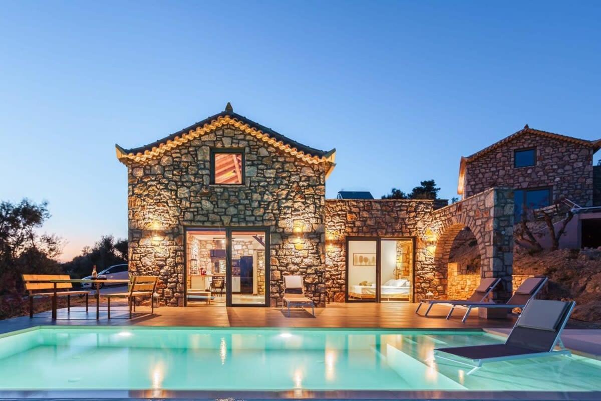 Βίλα Gerakada Exclusive-seaview With Private Pool Koróni