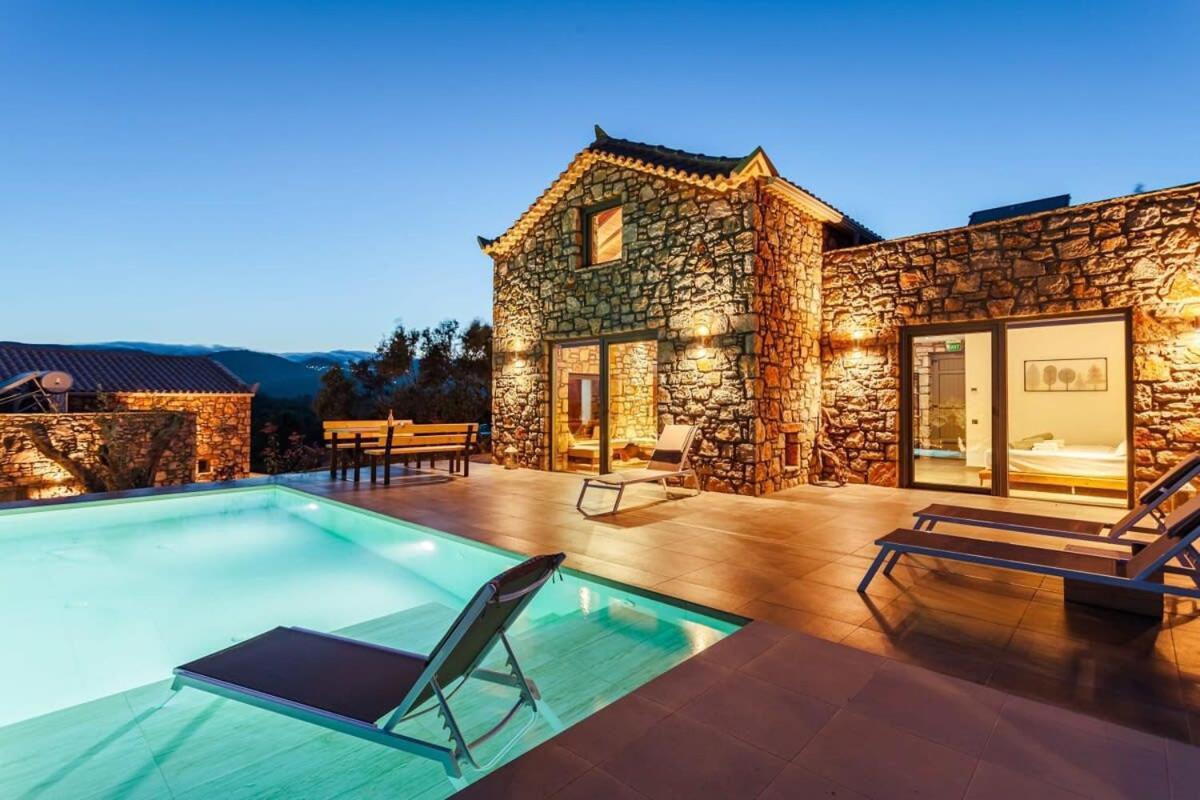 Βίλα Gerakada Exclusive-seaview With Private Pool Koróni